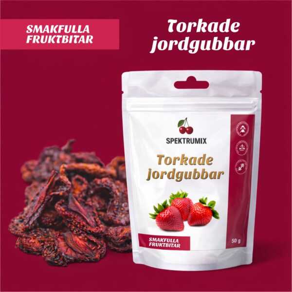 Torkade jordgubbar