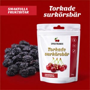Torkade surkörsbär